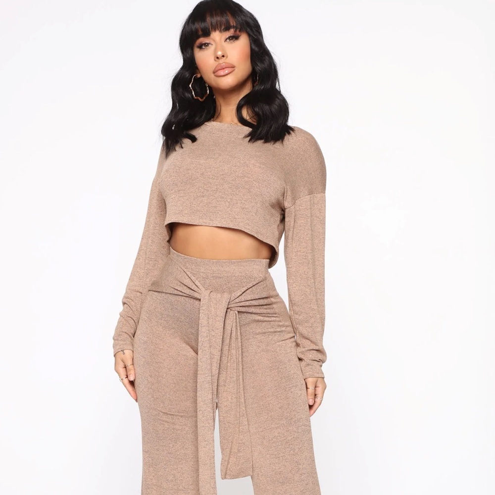 Fashion Nova “Net Nights Pant Set”
